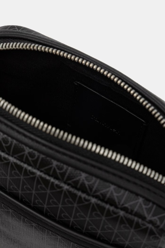 Calvin Klein mala torba za muškarce od imitacije kože LV04D3334G crna