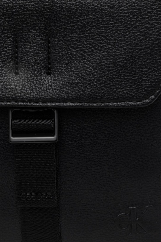 Calvin Klein vrecko pánske z imitácie kože čierna LV04D3343G