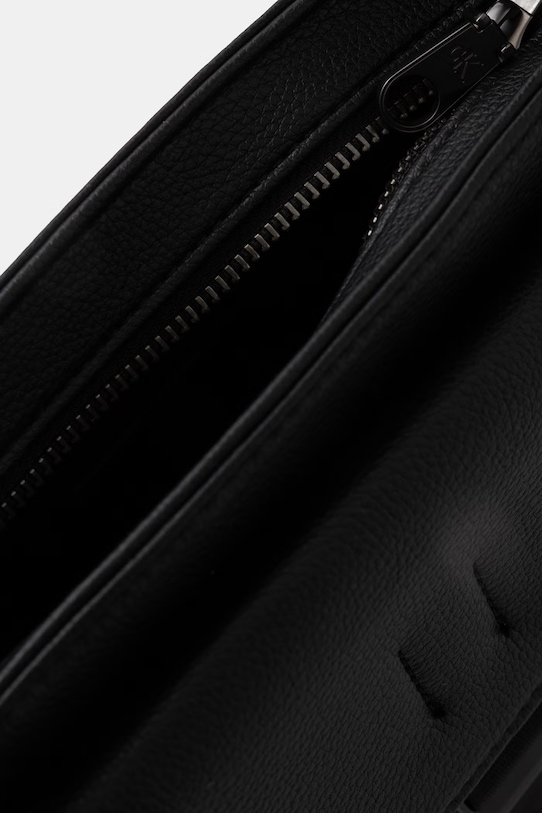 Calvin Klein vrecko pánske z imitácie kože LV04D3343G čierna