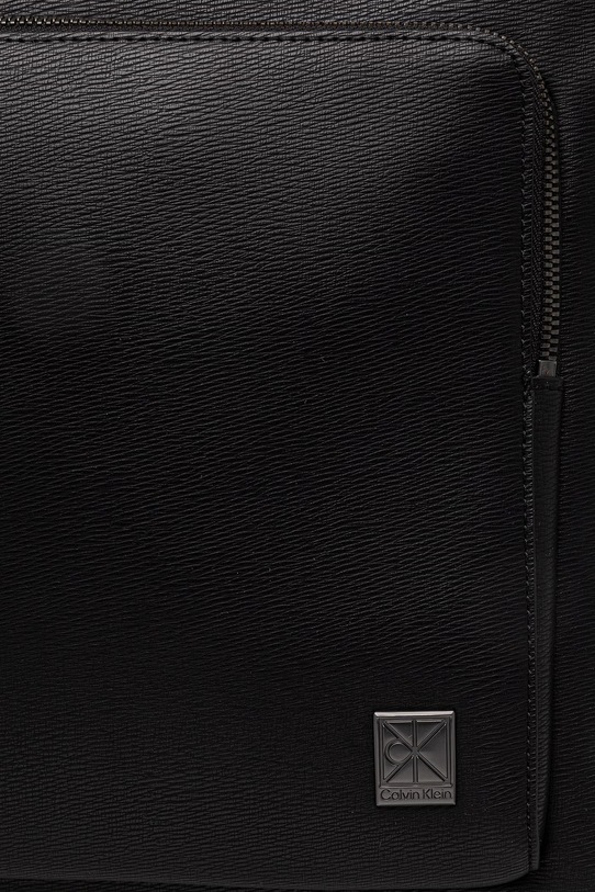 Calvin Klein aktówka męska z imitacji skóry czarny LV04D3290G