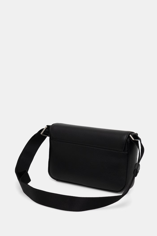 Akcesoria Calvin Klein saszetka damska z imitacji skóry LV04D3327G czarny