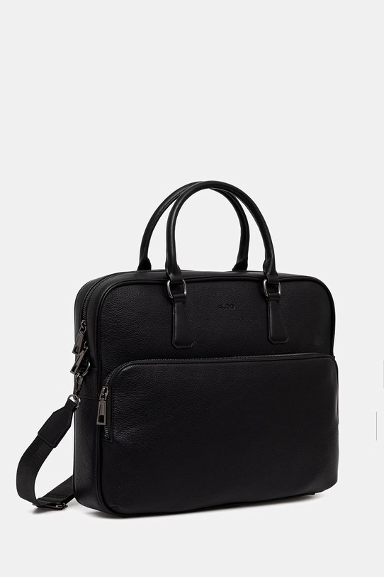 Aldo torba na laptopa męska z imitacji skóry BRION BRION.001 czarny SS26