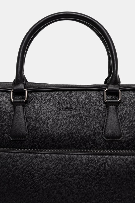 Akcesoria Aldo torba na laptopa męska z imitacji skóry BRION BRION.001 czarny