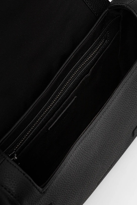 Calvin Klein saszetka skórzana LV04D3162G czarny