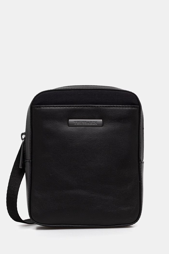 Trussardi saszetka nie mieści A4 czarny I060E000097N