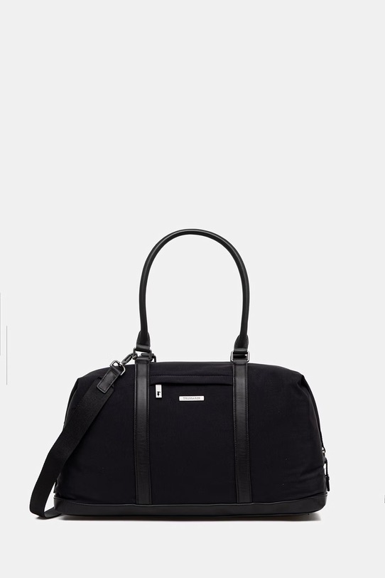 Trussardi torba mieści A4 czarny Z389E006551N