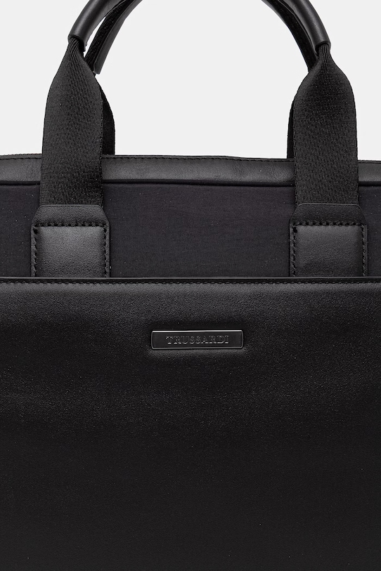 Taška na notebook Trussardi čierna Z768E006469N