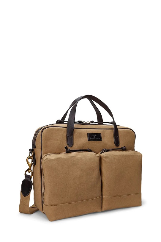 Akcesoria Polo Ralph Lauren listonoszka męska 405945891 brązowy