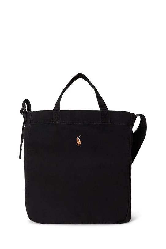Polo Ralph Lauren torba męska bawełniana czarny 405967606