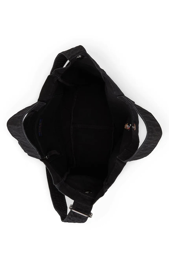 Polo Ralph Lauren torba męska bawełniana czarny 405967606