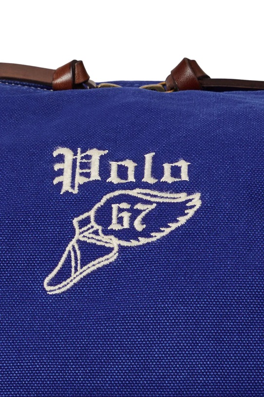 Polo Ralph Lauren torba sportowa męska bawełniana 405974610 granatowy