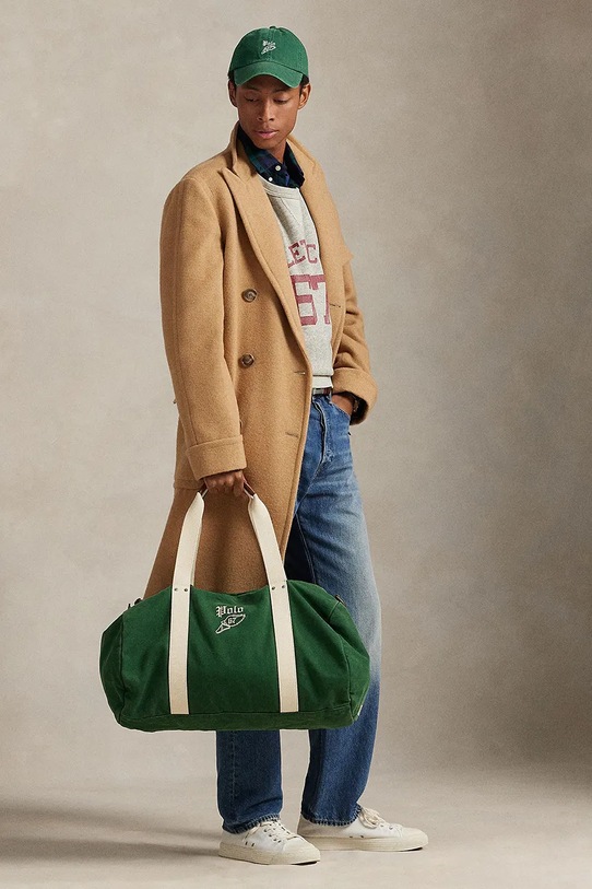 Polo Ralph Lauren torba sportowa męska bawełniana 405974610