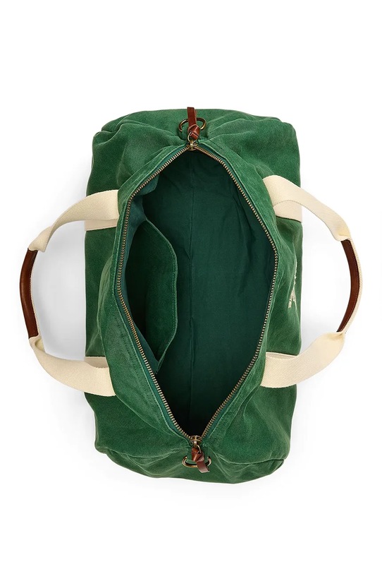 Polo Ralph Lauren torba sportowa męska bawełniana zielony 405974610