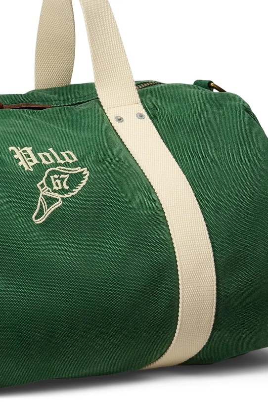 Polo Ralph Lauren torba sportowa męska bawełniana 405974610 zielony