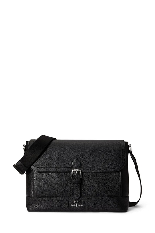Polo Ralph Lauren torba męska skórzana czarny 405P07846