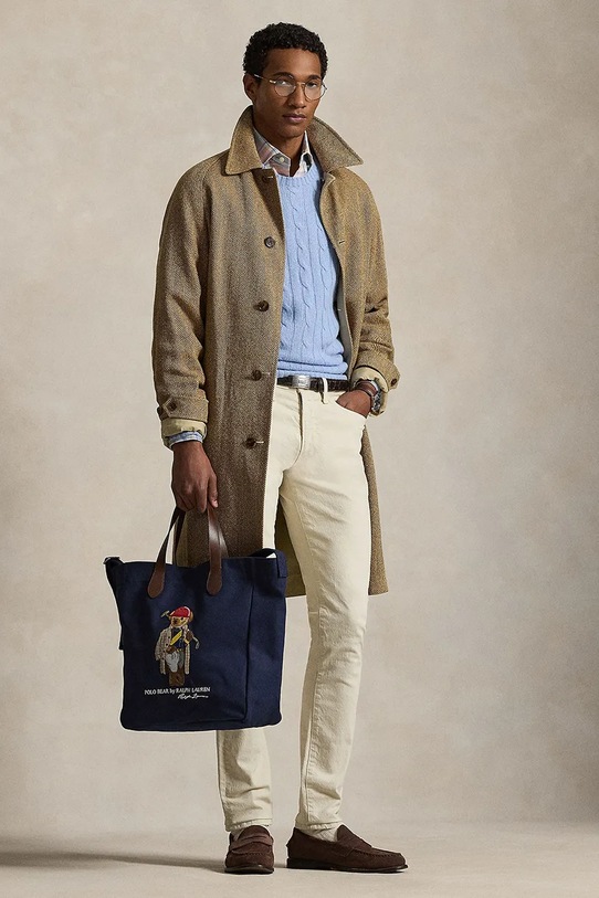 Polo Ralph Lauren torba materiałowa męska bawełniana 405P08098