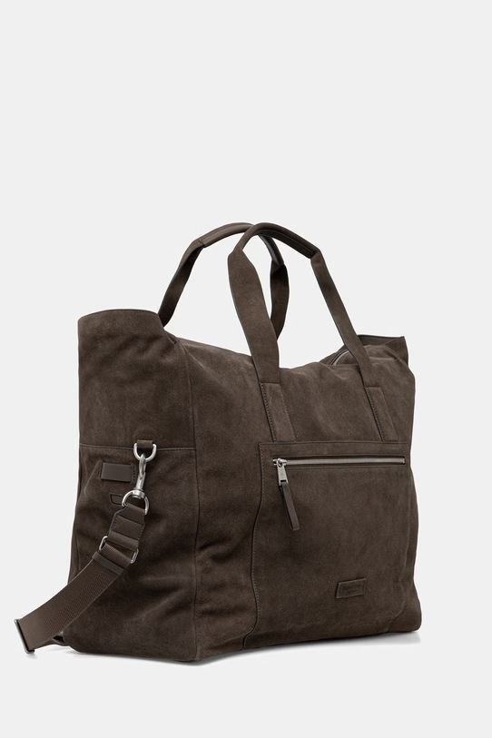 Marc O'Polo torba męska zamszowa 5000010865 brązowy SS26