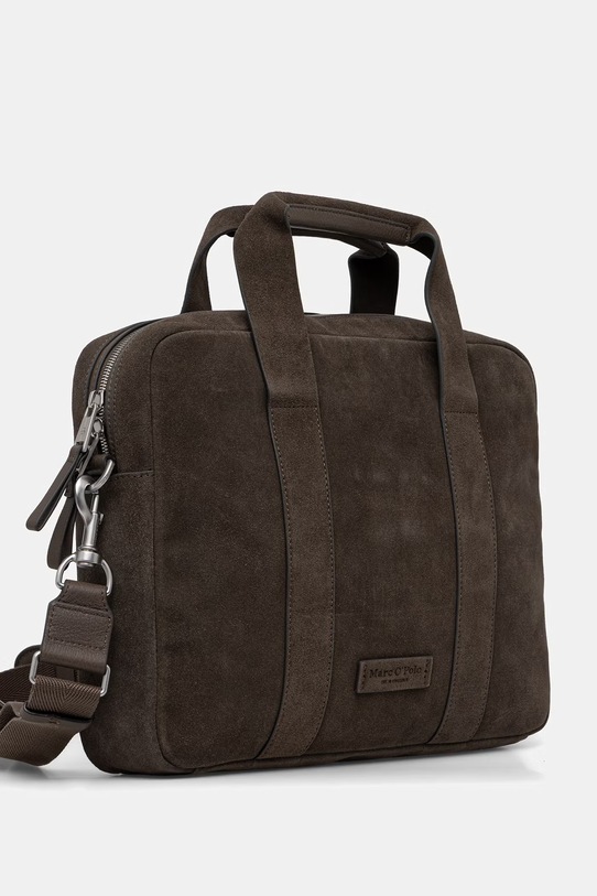 Marc O'Polo torba męska zamszowa 5000010866 brązowy SS26