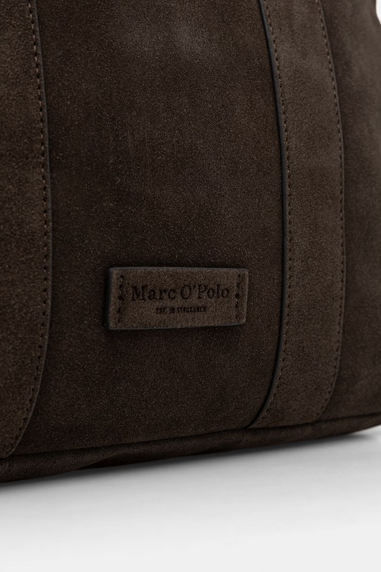 Marc O'Polo torba męska zamszowa brązowy 5000010866