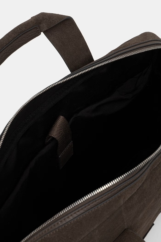 Marc O'Polo torba męska zamszowa 5000010866 brązowy