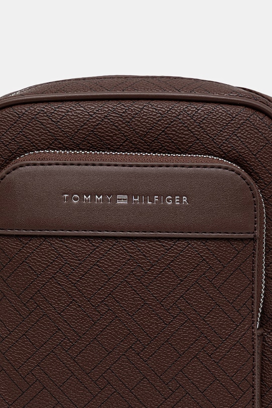 Tommy Hilfiger taštička pánská hnědá AM0AM14138