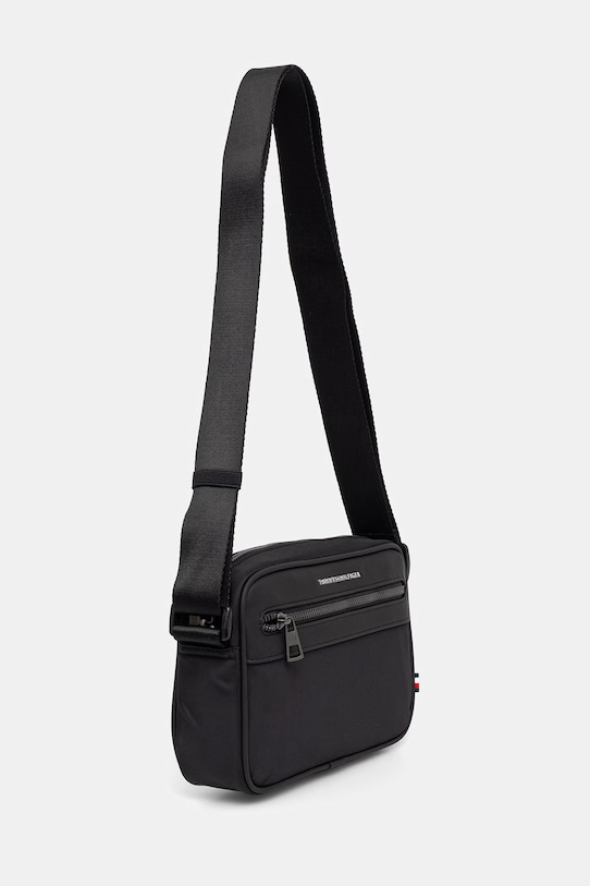 Tommy Hilfiger Φάκελος που φοριέται στον ώμο ανδρικός AM0AM14152 μαύρο SS26