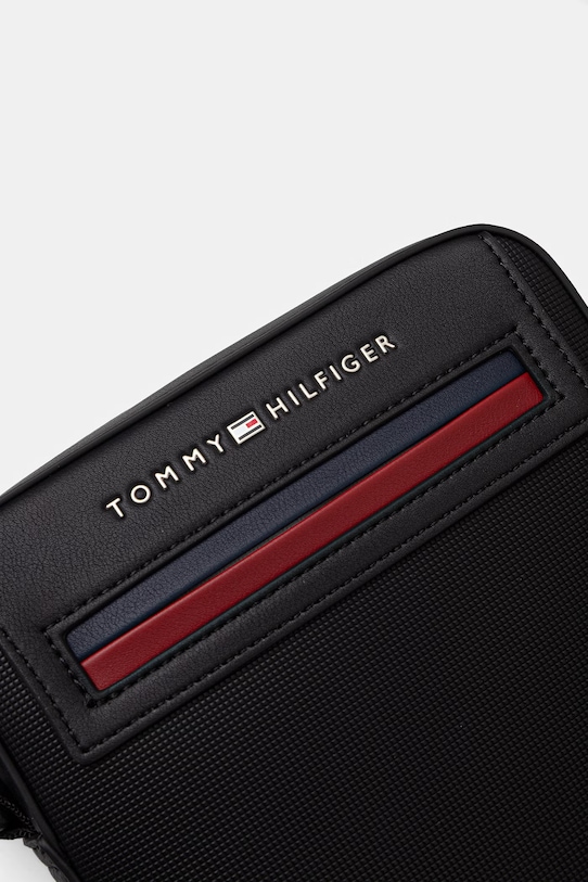 Tommy Hilfiger Φάκελος που φοριέται στον ώμο ανδρικός μαύρο AM0AM14156