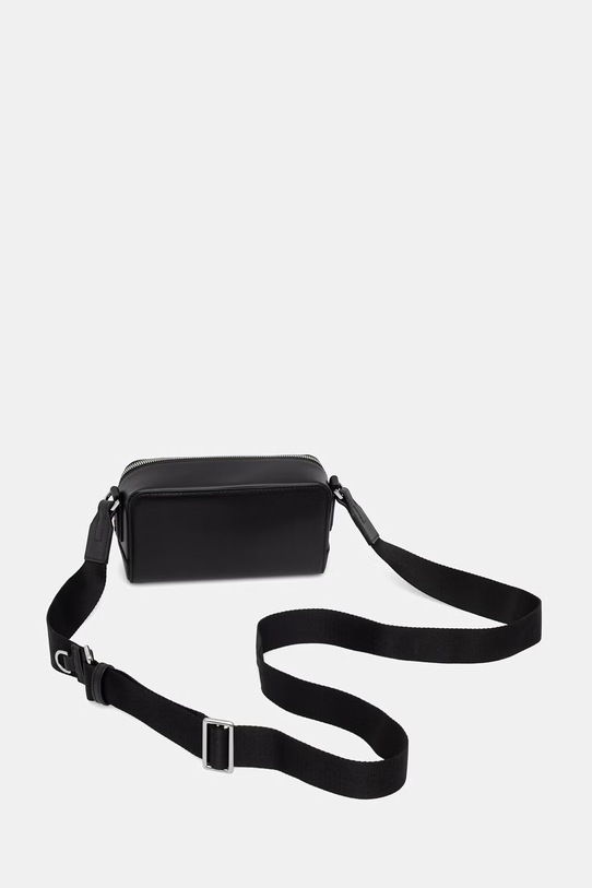 Аксесоари Tommy Hilfiger чанта през рамо мъжка от кожа AM0AM14164 черен