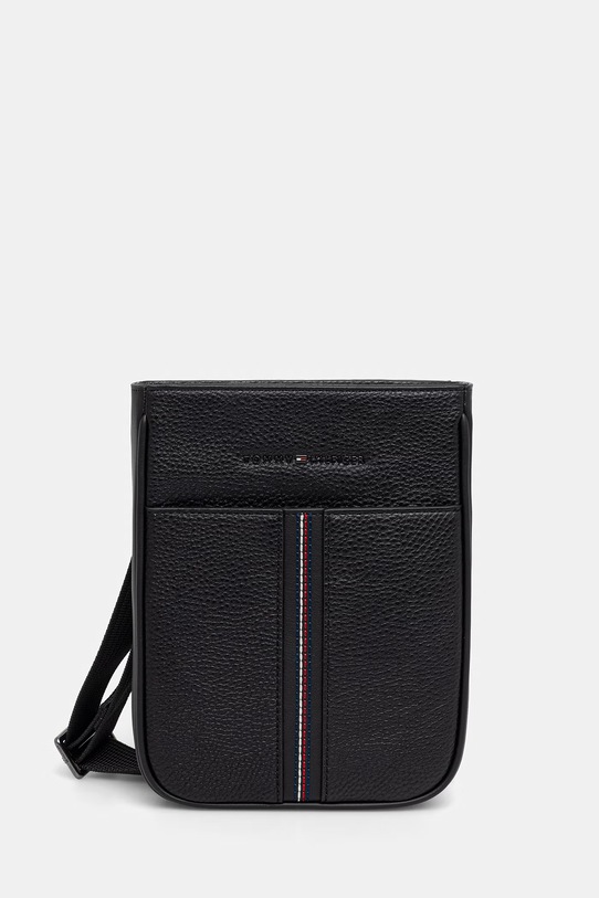 Tommy Hilfiger saszetka na ramię męska z imitacji skóry czarny AM0AM14169
