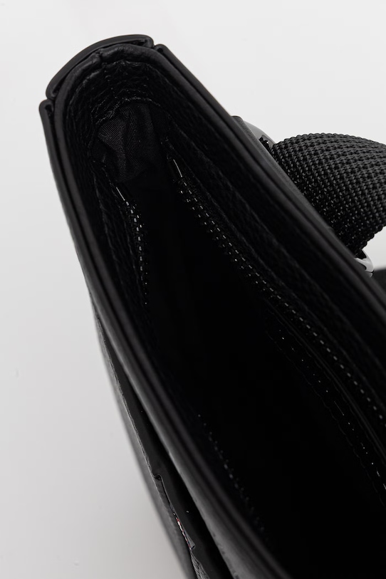 Tommy Hilfiger pánska taška na rameno z imitácie kože AM0AM14169 čierna