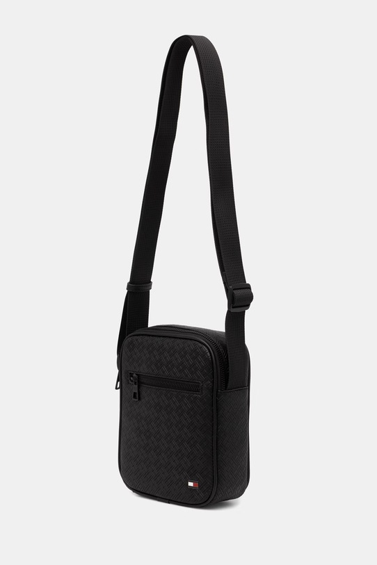 Tommy Hilfiger vrecko pánske z imitácie kože AM0AM14193 čierna SS26