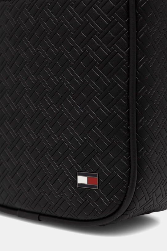 Tommy Hilfiger vrecko pánske z imitácie kože čierna AM0AM14193