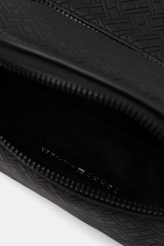 Tommy Hilfiger vrecko pánske z imitácie kože AM0AM14193 čierna