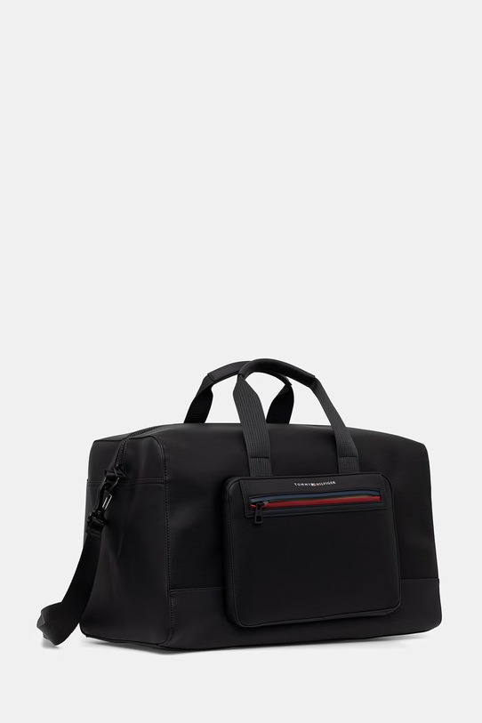 Tommy Hilfiger torba męska z imitacji skóry AM0AM14160 czarny SS26