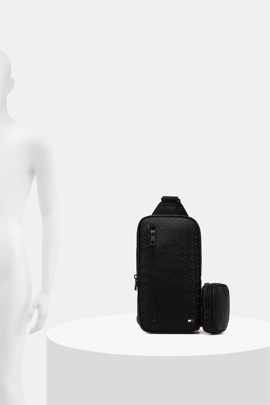 Tommy Hilfiger ruksak pánsky z imitácie kože AM0AM14191