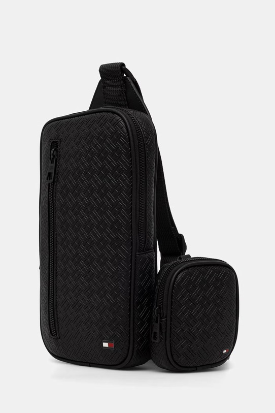 Tommy Hilfiger ruksak pánsky z imitácie kože AM0AM14191 čierna SS26