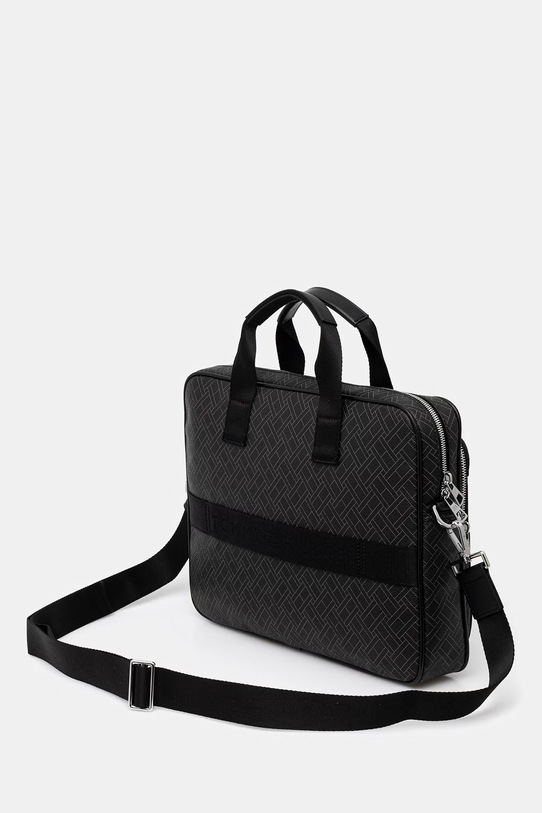 Dodaci Tommy Hilfiger torba za muškarce od imitacije kože AM0AM14141 crna