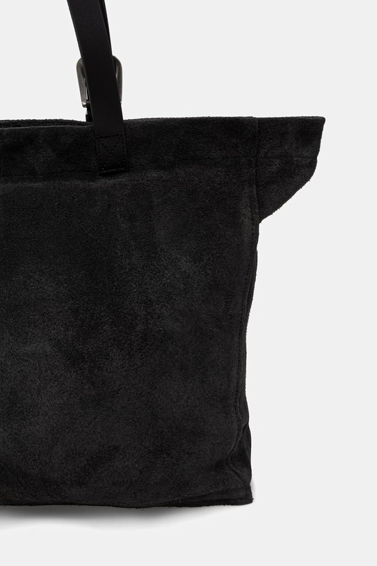 Akcesoria AllSaints torba zamszowa HAVEN M186XD czarny