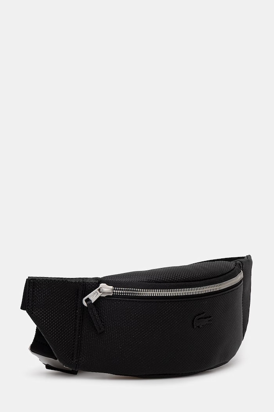 Lacoste nerka skórzana NH2816CE czarny SS26