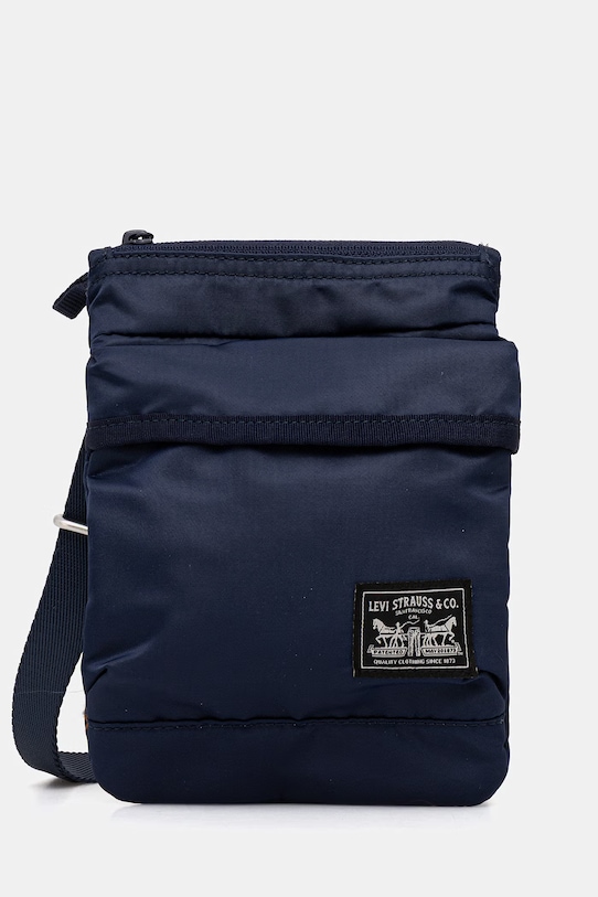 Malá taška Levi's MISSION BAY POUCH jednofarebný modrá 005CU
