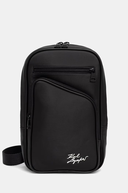 Malá taška Karl Lagerfeld jednofarebný čierna 562114.805921