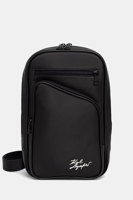Malá taška Karl Lagerfeld jednofarebný čierna 562114.805921