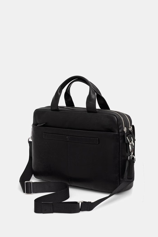 Akcesoria Joop! torba skórzana Loreto Pandion 4140003463 czarny