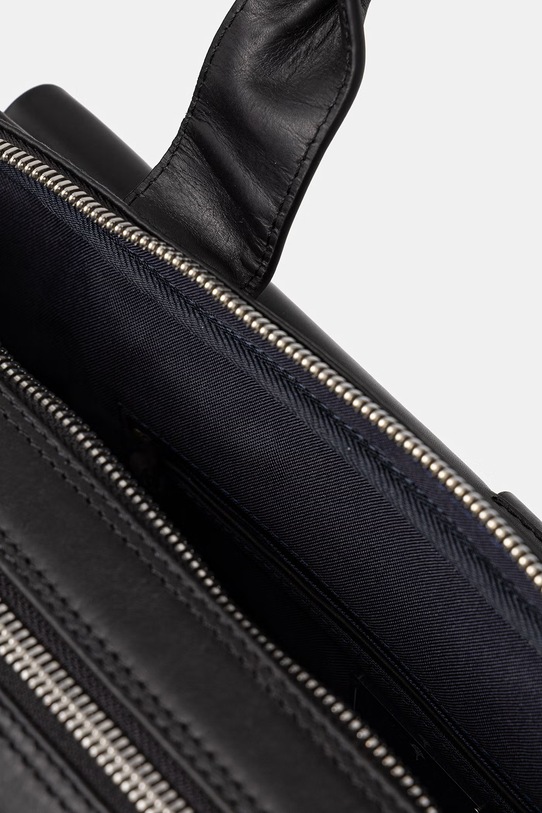 Joop! torba skórzana Loreto Pandion 4140003463 czarny