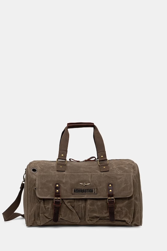 Aeronautica Militare сумка для мужчин хлопковая зелёный BO1180UCT04315