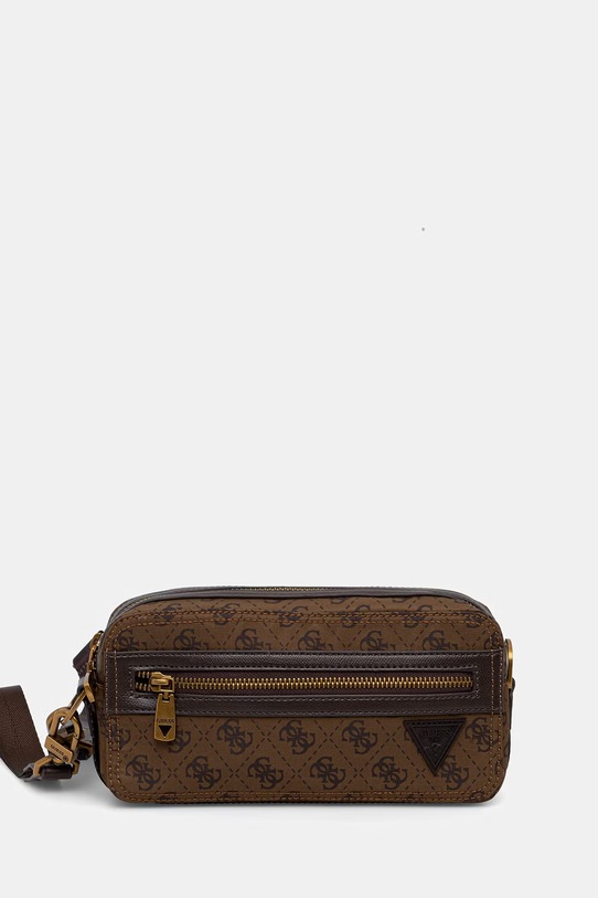 Guess φάκελος ανδρικός BERLIN καφέ HMBENP.P6250