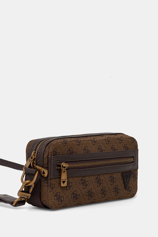 Guess φάκελος ανδρικός BERLIN HMBENP.P6250 καφέ SS26