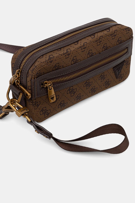 Guess φάκελος ανδρικός BERLIN καφέ HMBENP.P6250