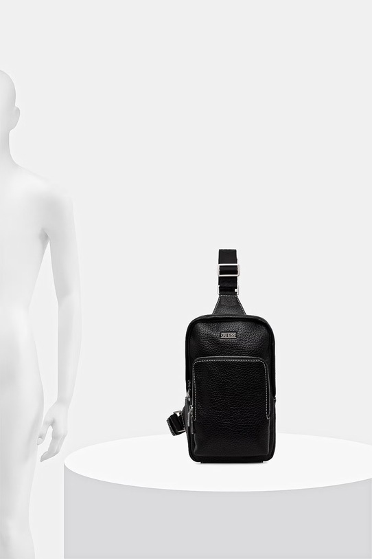 Guess plecak miejski męski z imitacji skóry BOSTON HMBOGS.P6226