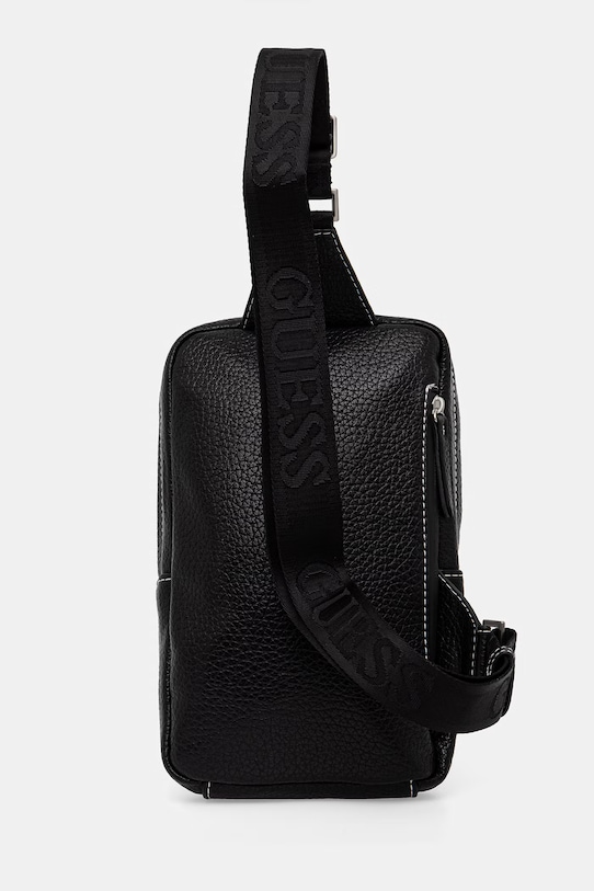 Akcesoria Guess plecak miejski męski z imitacji skóry BOSTON HMBOGS.P6226 czarny